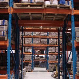 Bridge corridor shelves