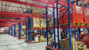 How does the Storlogi Overhead Corridor Racking...