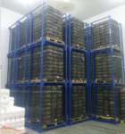 Space-Saving Warehouse Equipment for Workshops | On-site Photos of Multiple Stack Racks & Foldable Storage Racks for Various Industries
