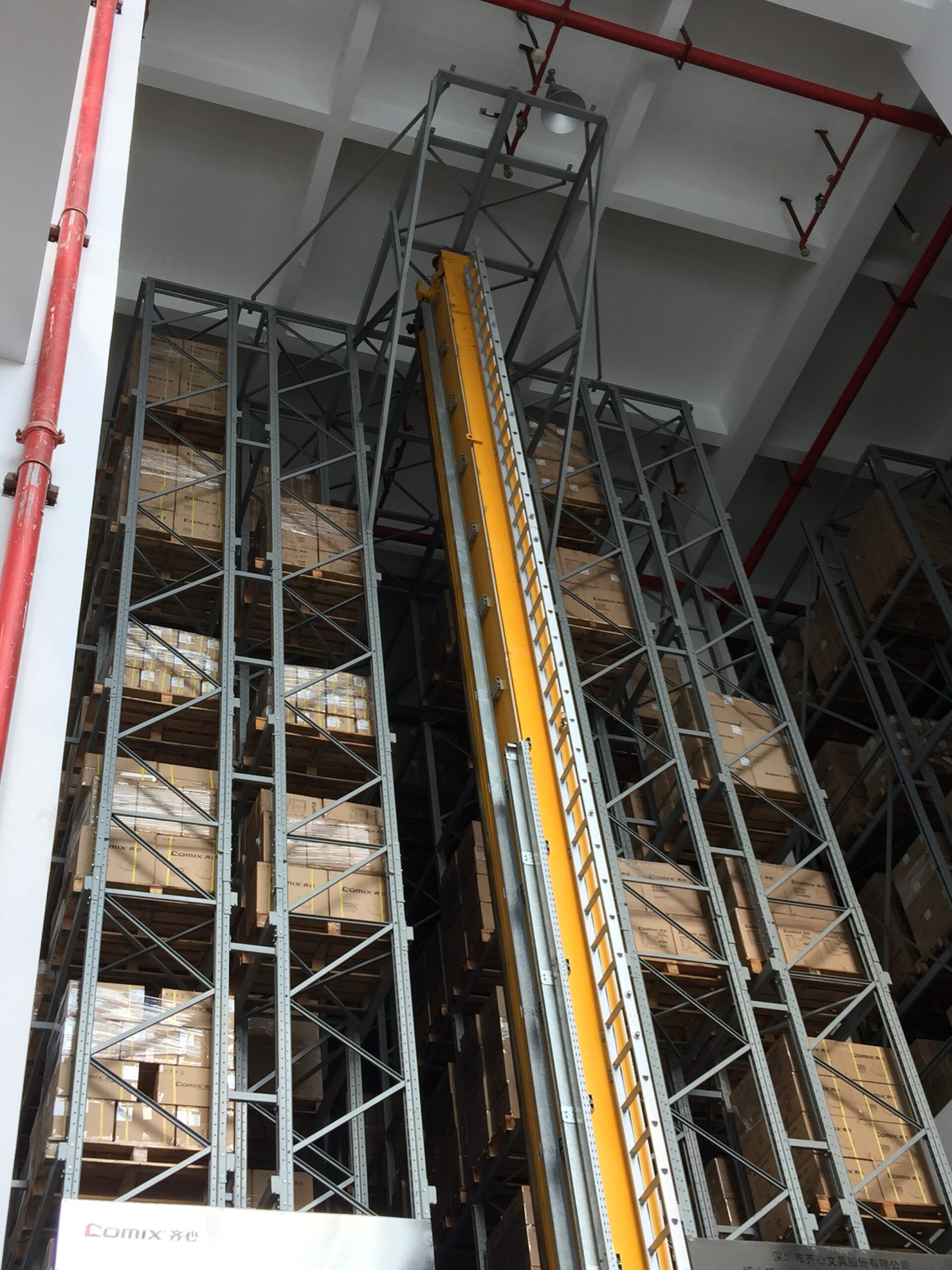 Storlogi: Exploring Steel-Structure Engineering for Intelligent Automated High-bay Warehouses